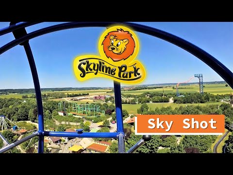 Sky Shot „die Kugel&quot; 🌐 Skyline Park | Onride POV